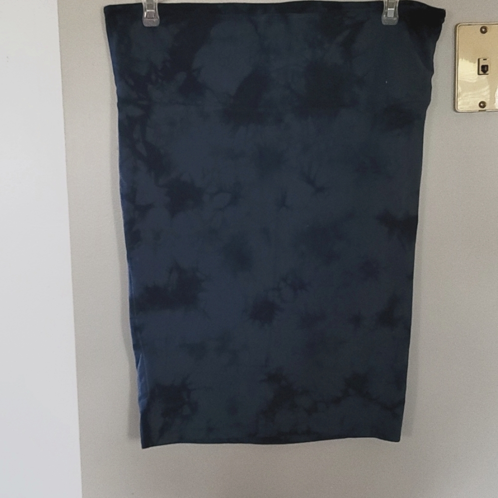 Torrid 00 tie dye pencil skirt